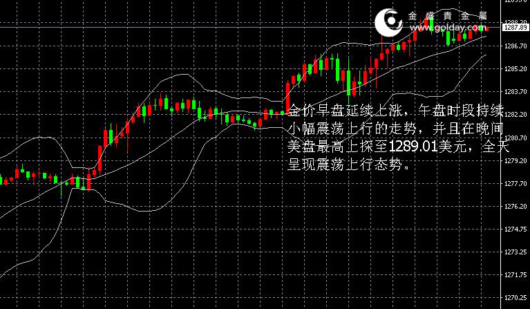 金盛盈富黄金走势图