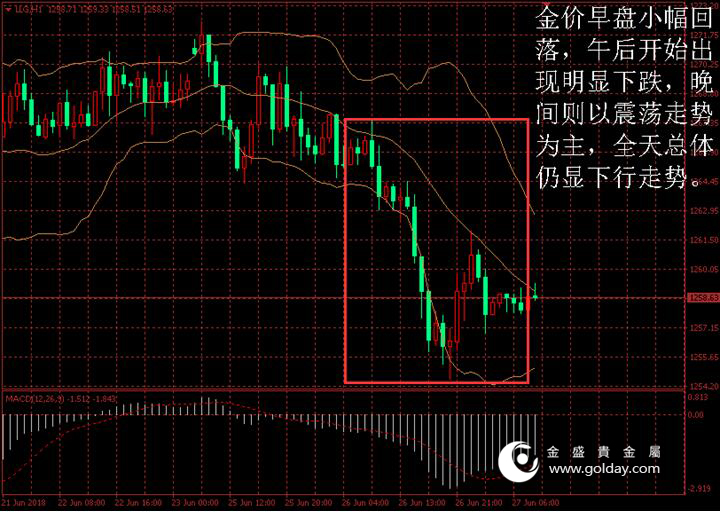 金盛盈富 黄金价格走势